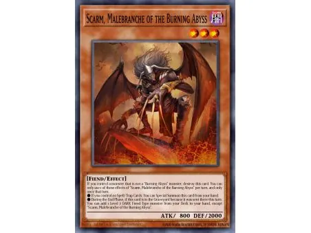 Scarm, Malebranche of the Burning Abyss (Gold Rare)