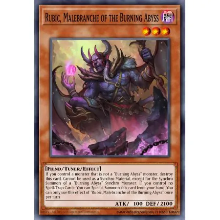Rubic, Malebranche of the Burning Abyss (Gold Rare)