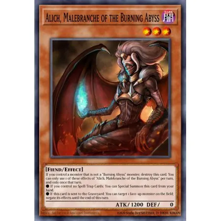 Alich, Malebranche of the Burning Abyss (Gold Rare)
