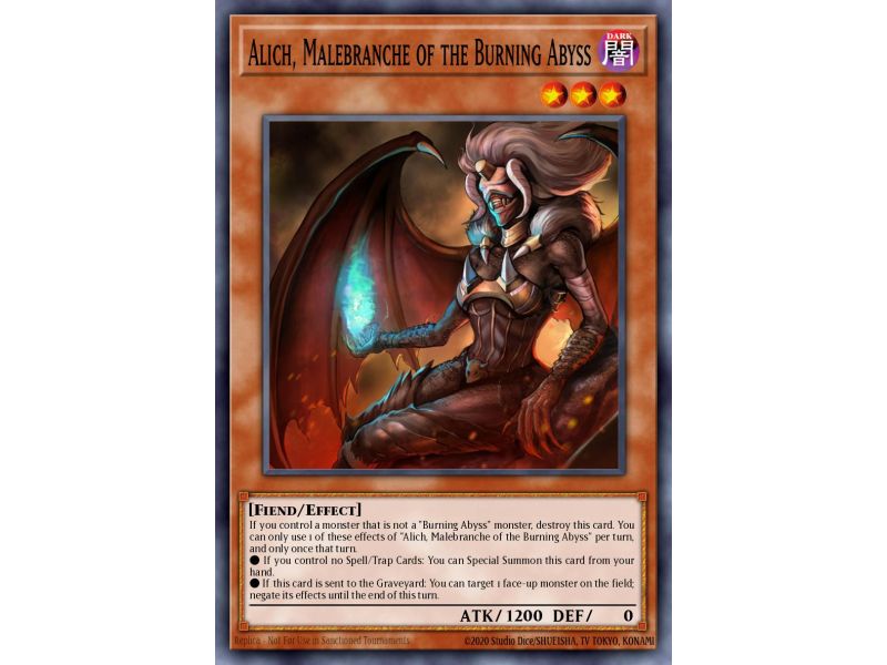 Alich, Malebranche of the Burning Abyss (Gold Rare)