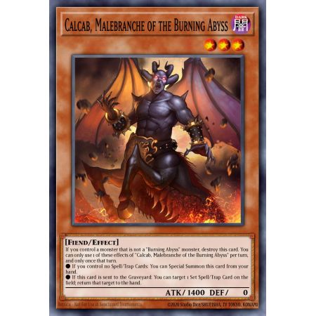 Calcab, Malebranche of the Burning Abyss (Gold Rare)