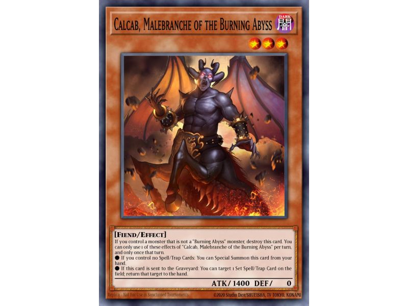 Calcab, Malebranche of the Burning Abyss (Gold Rare)