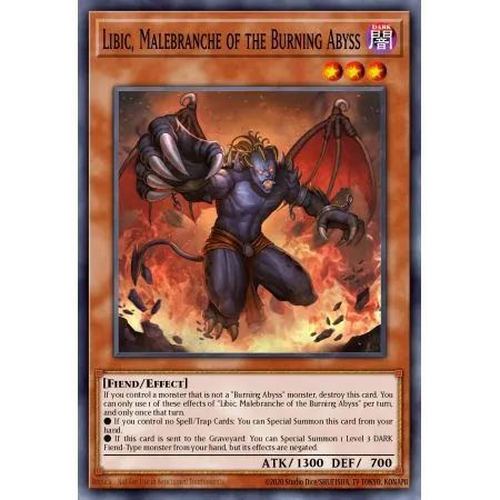 Libic, Malebranche of the Burning Abyss (Gold Rare)