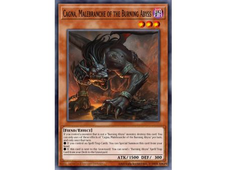 Cagna, Malebranche of the Burning Abyss (Gold Rare)