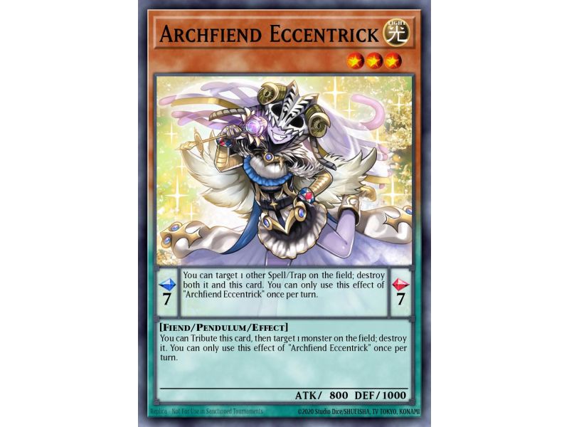 Archfiend Eccentrick (Gold Rare)