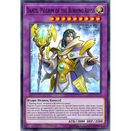 Dante, Pilgrim of the Burning Abyss (Gold Rare)