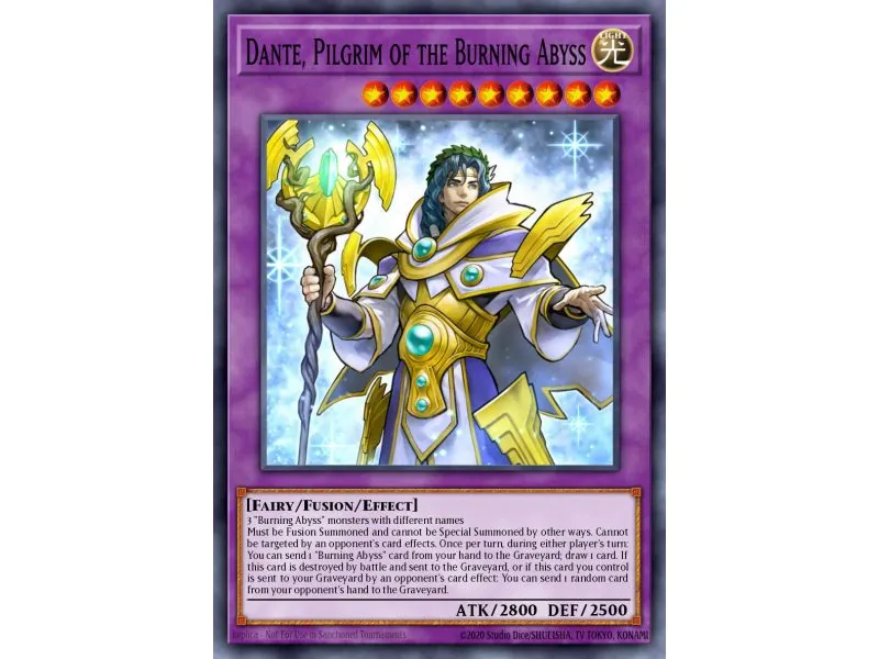 Dante, Pilgrim of the Burning Abyss (Gold Rare)