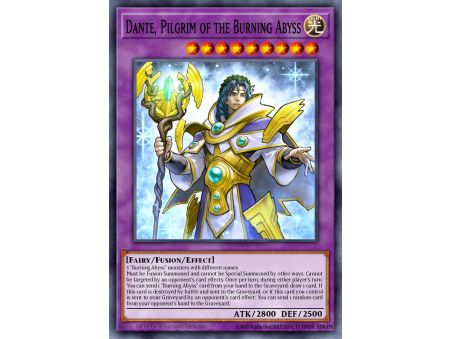 Dante, Pilgrim of the Burning Abyss (Gold Rare)