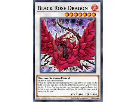 Black Rose Dragon (Gold Rare)
