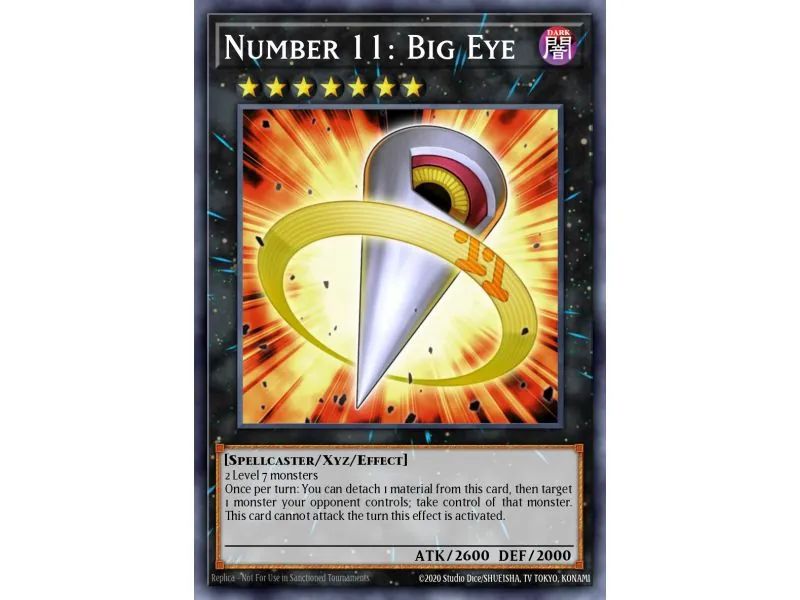 Number 11: Big Eye (Gold Rare)