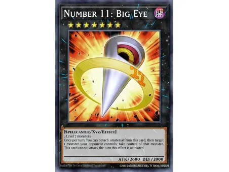 Number 11: Big Eye (Gold Rare)