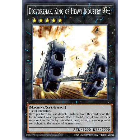 Digvorzhak, King of Heavy Industry (Gold Rare)