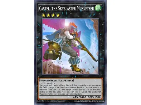 Castel, the Skyblaster Musketeer (Gold Rare)