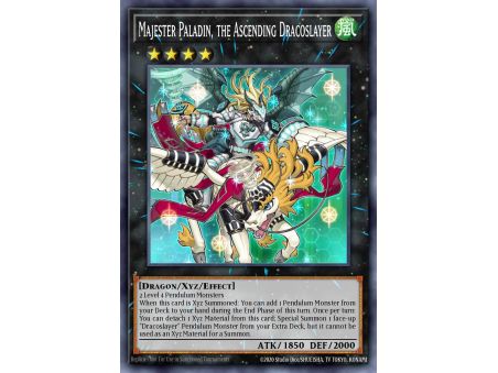 Majester Paladin, the Ascending Dracoslayer (Gold Rare)