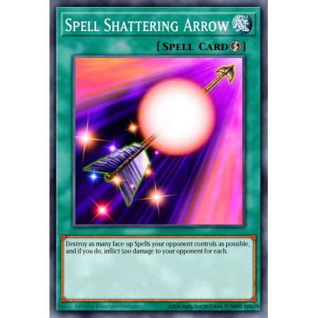 Spell Shattering Arrow (Gold Rare)