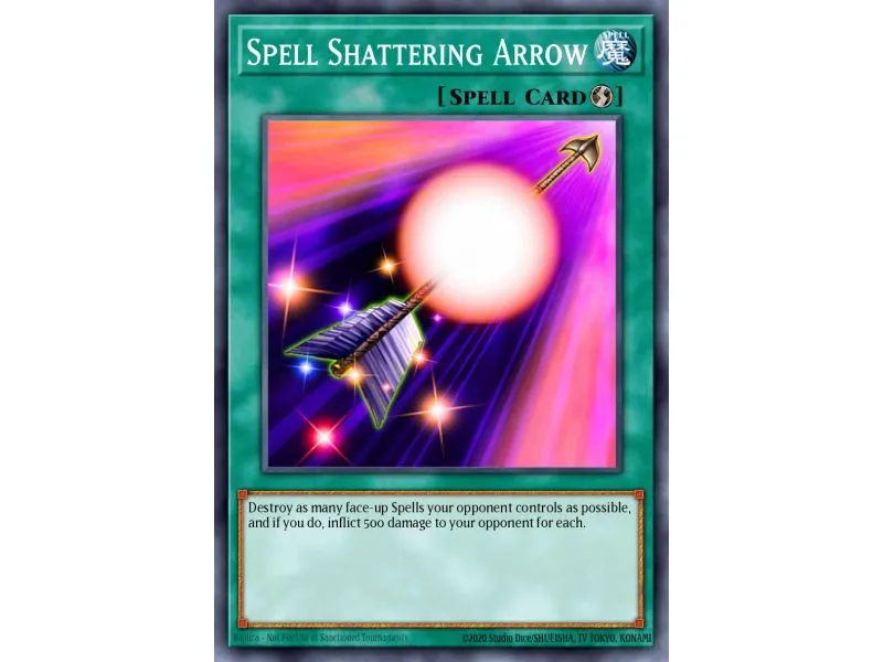 Spell Shattering Arrow (Gold Rare)