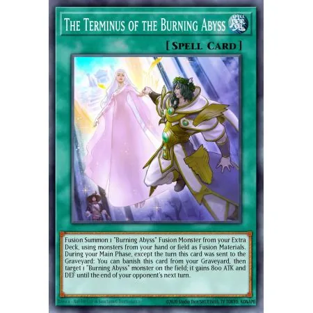 The Terminus of the Burning Abyss (Gold Rare)
