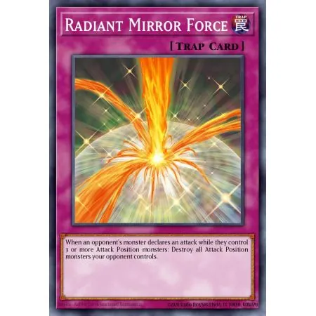 Radiant Mirror Force (Gold Rare)