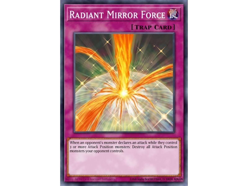 Radiant Mirror Force (Gold Rare)