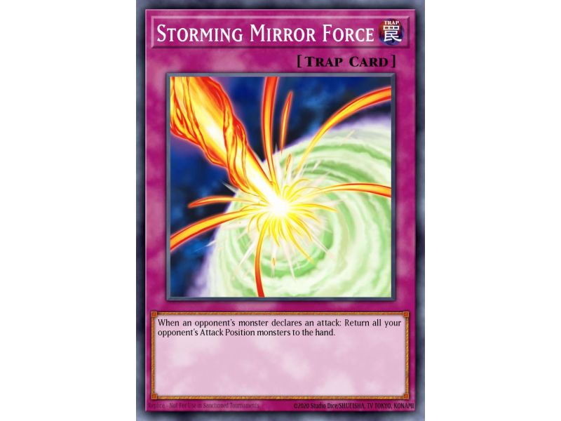 Storming Mirror Force (Gold Rare)