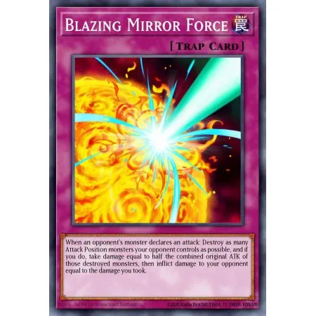 Blazing Mirror Force (Gold Rare)