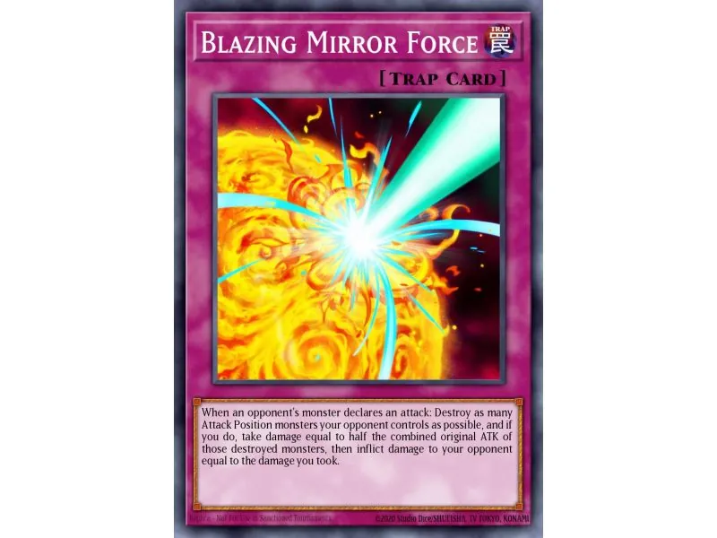 Blazing Mirror Force (Gold Rare)