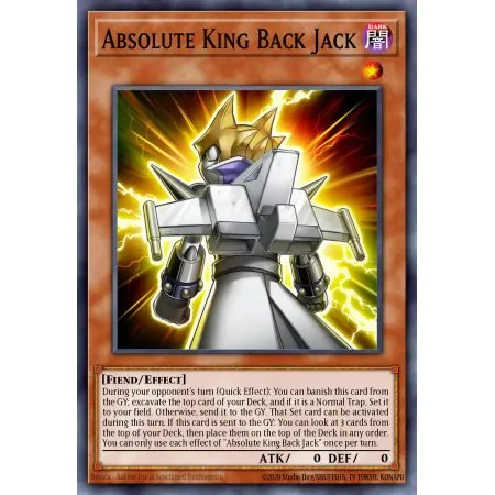 Absolute King Back Jack (Gold Secret Rare)