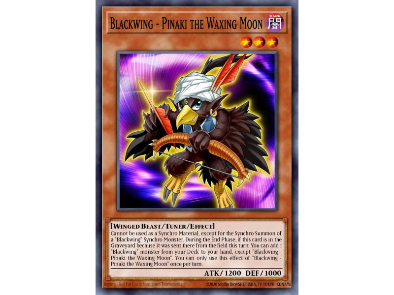Blackwing - Pinaki the Waxing Moon (Gold Secret Rare)