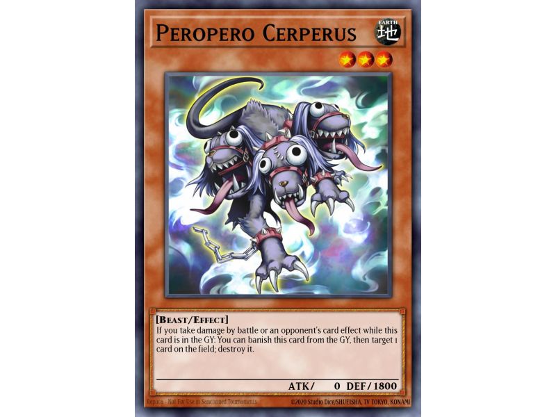 Peropero Cerperus (Gold Secret Rare)
