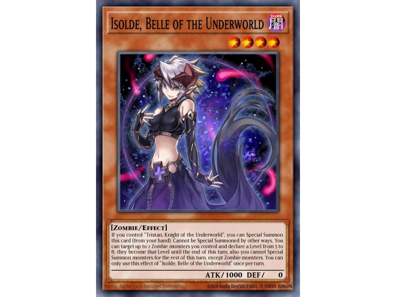Isolde, Belle of the Underworld (Gold Secret Rare)