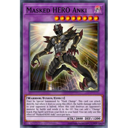 Masked HERO Anki (Gold Secret Rare)