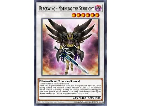 Blackwing - Nothung the Starlight (Gold Secret Rare)