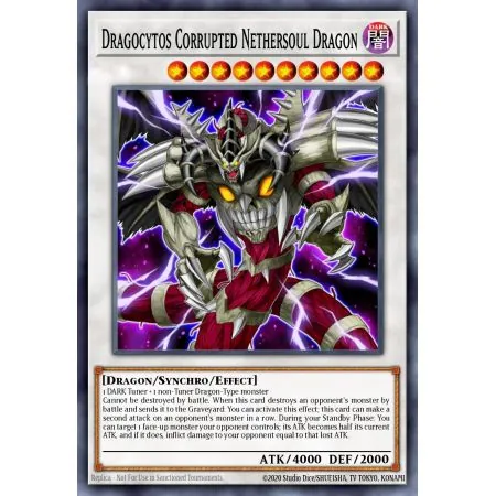 Dragocytos Corrupted Nethersoul Dragon (Gold Secret Rare)