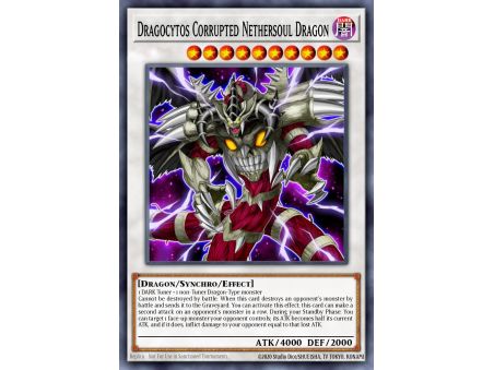 Dragocytos Corrupted Nethersoul Dragon (Gold Secret Rare)