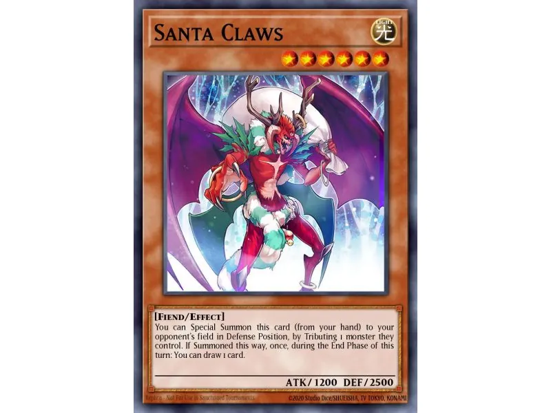 Santa Claws (Gold Secret Rare)