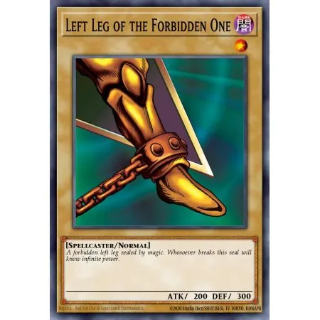 Left Leg of the Forbidden One (Gold Rare)