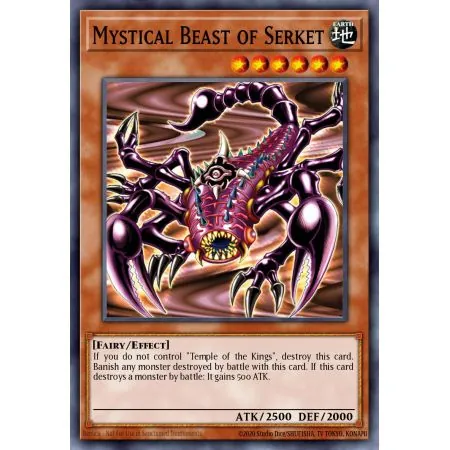 Mystical Beast of Serket (Gold Rare)