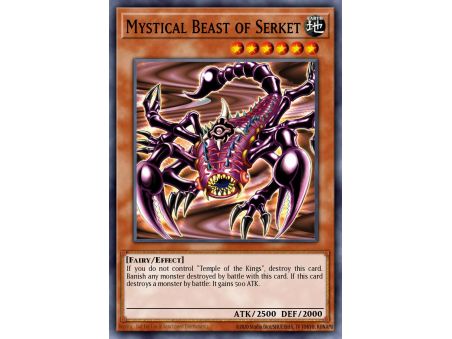 Mystical Beast of Serket (Gold Rare)