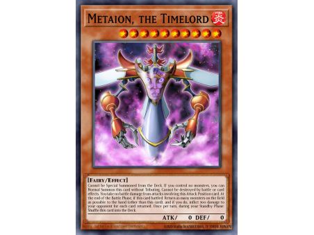 Metaion, the Timelord (Gold Rare)