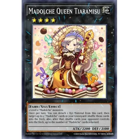 Madolche Queen Tiaramisu (Gold Rare)