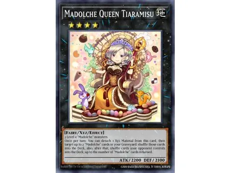 Madolche Queen Tiaramisu (Gold Rare)