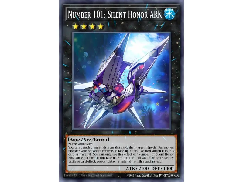 Number 101: Silent Honor ARK (Gold Rare)