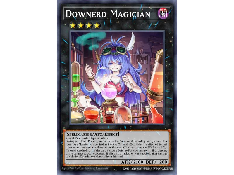 Downerd Magician (Gold Rare)