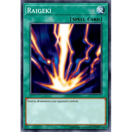 Raigeki (Gold Rare)