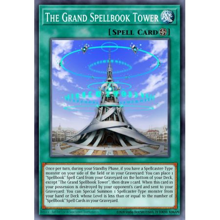 The Grand Spellbook Tower (Gold Rare)