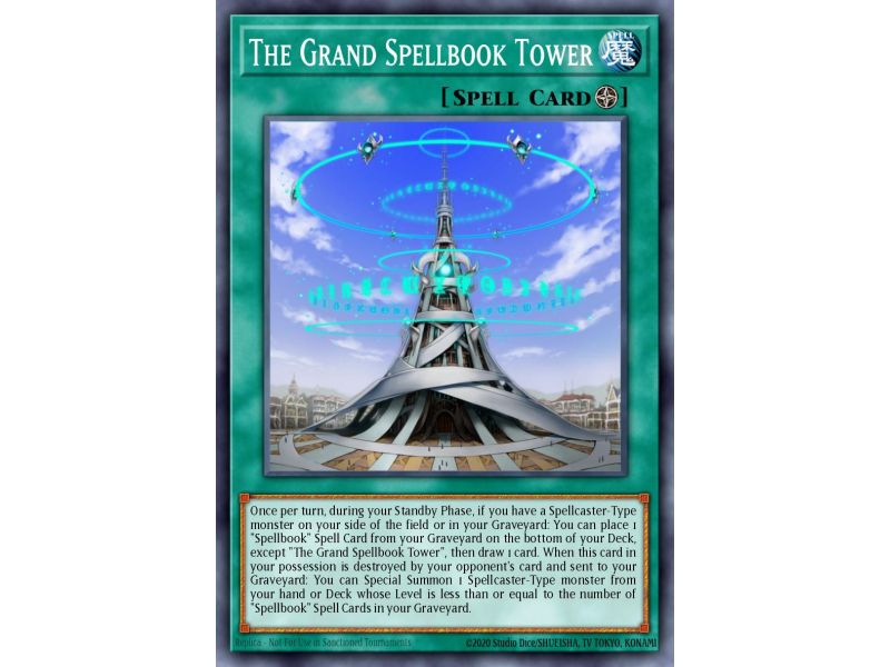 The Grand Spellbook Tower (Gold Rare)