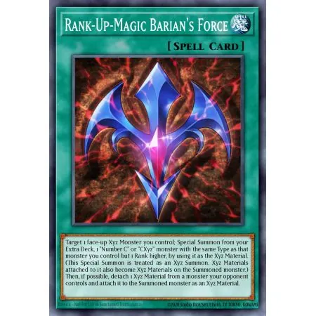 Rank-Up-Magic Barian's Force (Gold Rare)