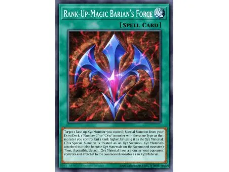 Rank-Up-Magic Barian's Force (Gold Rare)