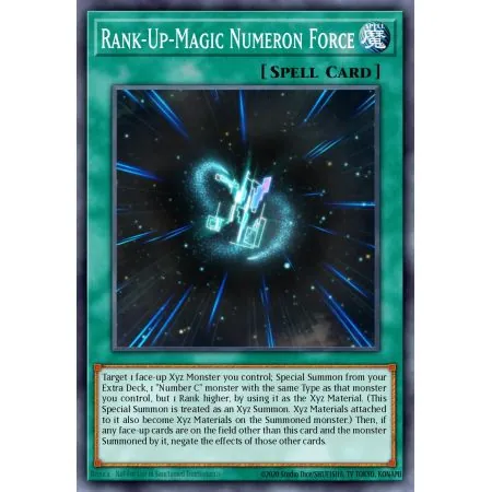 Rank-Up-Magic Numeron Force (Gold Rare)