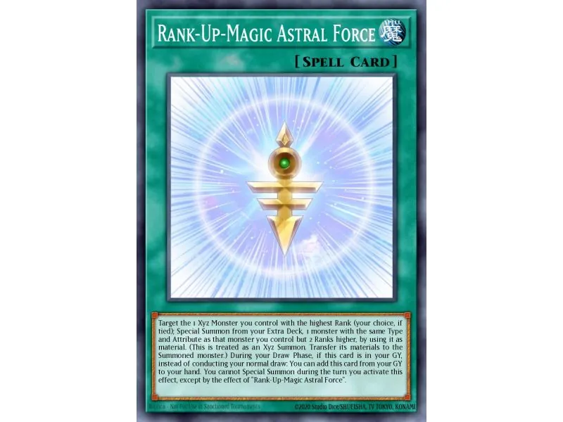 Rank-Up-Magic Astral Force (Gold Rare)